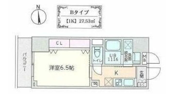 CAVE YUSHIMAの間取り