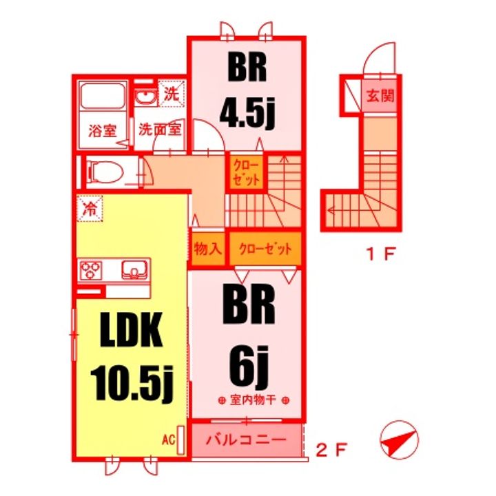 コンフォートレジデンス上大岡IX A棟の間取り