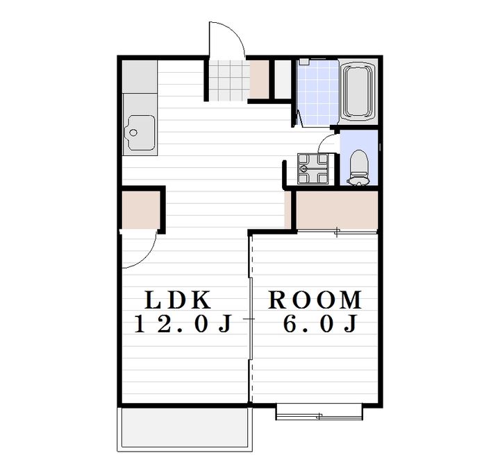 ニューシティーFの間取り