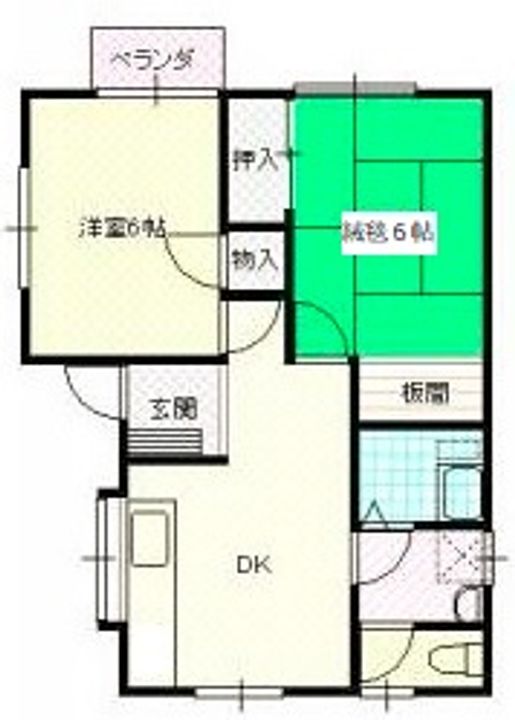 グランドーレ中屋敷の間取り