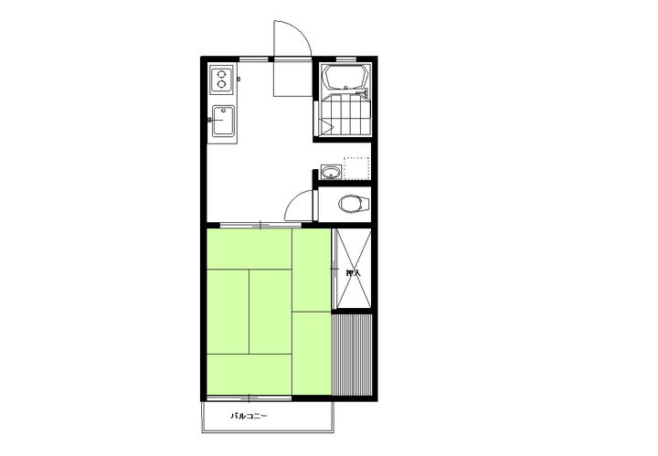 ウエストハイツの間取り
