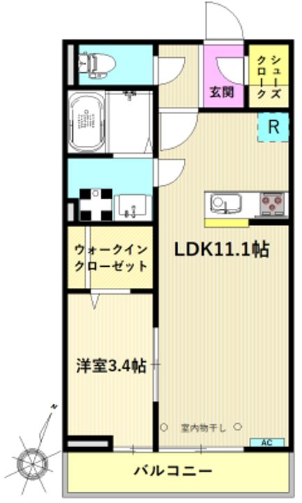 スプレンドーレ桜森の間取り