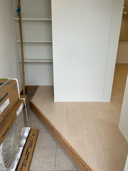 岩手県北上市鬼柳町(一戸建)の賃貸物件の玄関