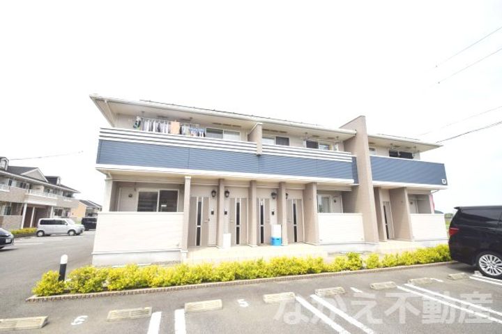 徳島県阿南市見能林町東野(アパート)の賃貸物件の地図