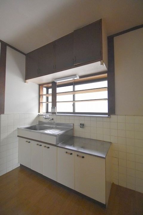 広島県広島市安佐南区東野2(アパート)の賃貸物件のキッチン