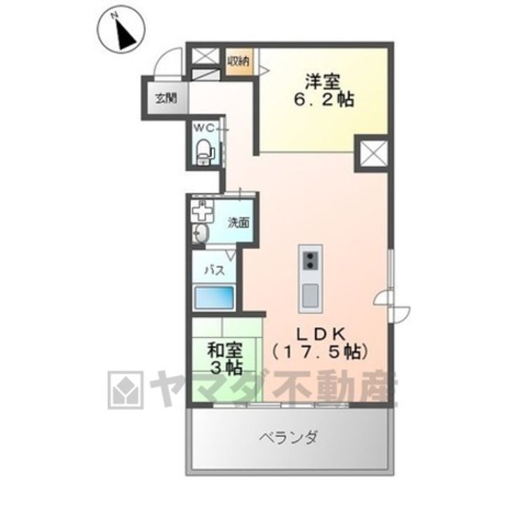 イマイエ・アーバンコネクションの間取り