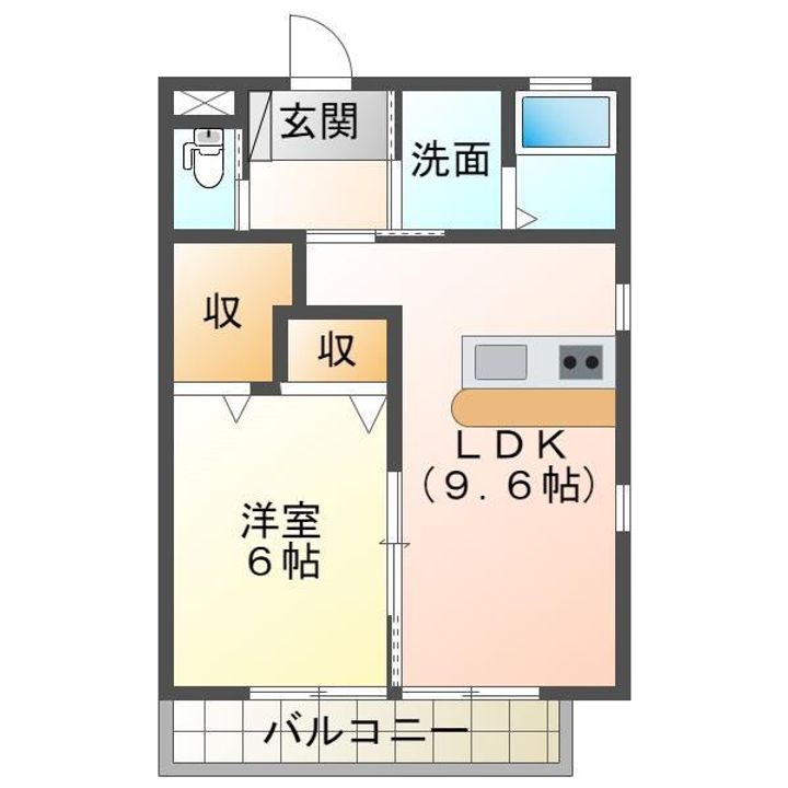 メゾンクレインIIの間取り