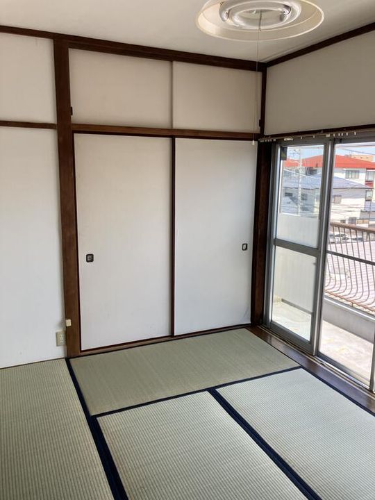 東川口ハイツの居間