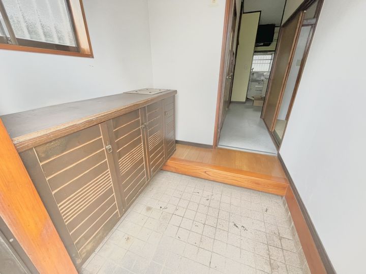 千葉県船橋市新高根2(一戸建)の賃貸物件の玄関