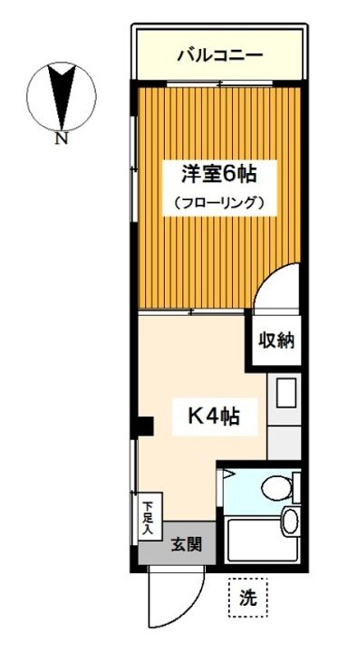 コーポ瀬戸の間取り