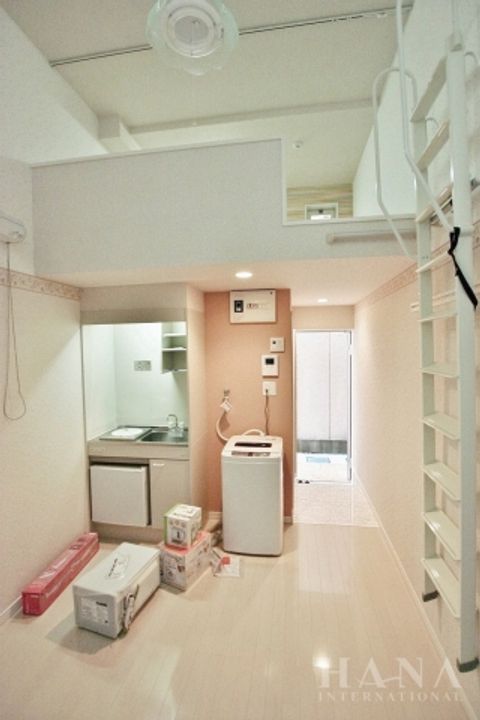 ユナイト天王町リボンヌの玄関