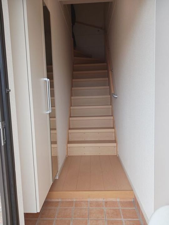 和歌山県和歌山市西浜(アパート)の賃貸物件の玄関