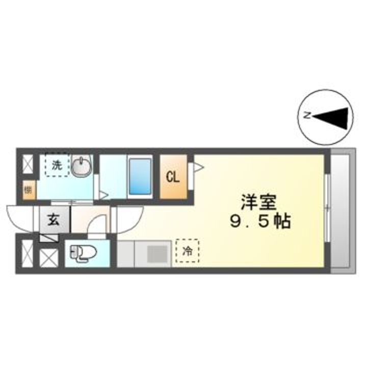 ボヌールIIIの間取り
