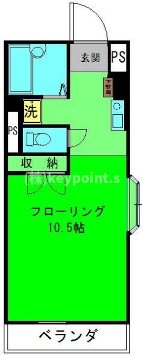 東京都練馬区北町8(マンション)の賃貸物件の間取り