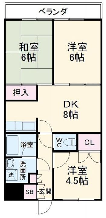 ルファールホリキの間取り