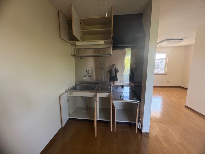 北海道川上郡標茶町虹別原野67線108-24 コスモス2000のキッチン