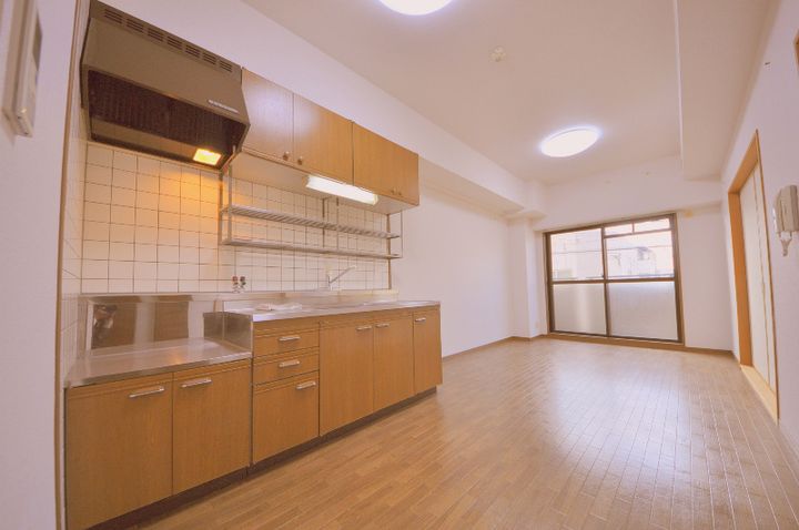 リープハーベン八尾木のキッチン