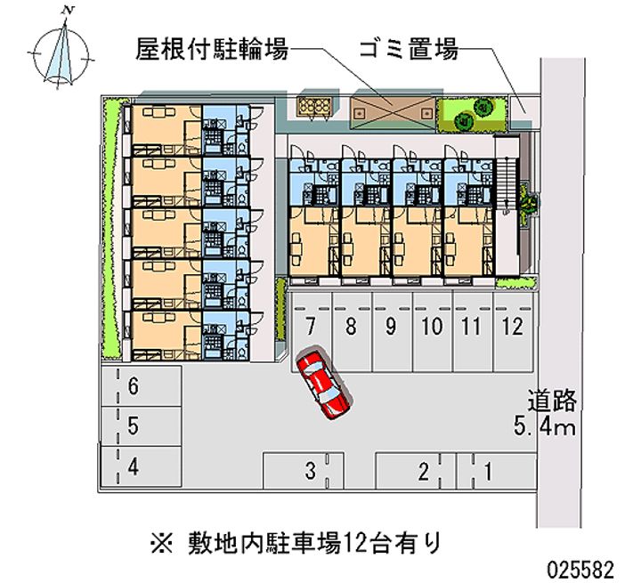 レオパレスYMOの地図