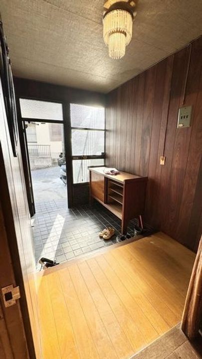 広島県安芸郡府中町柳ケ丘(一戸建)の賃貸物件の玄関