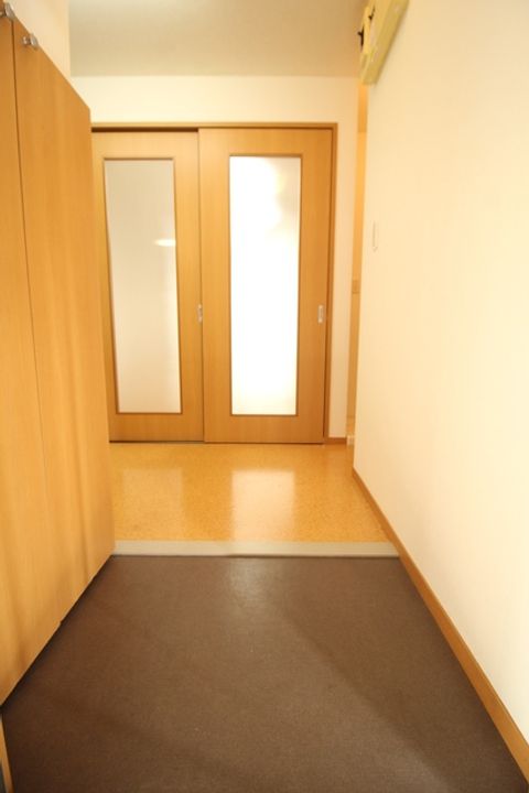 ソレイユの玄関