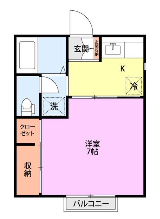 ソレイユの間取り