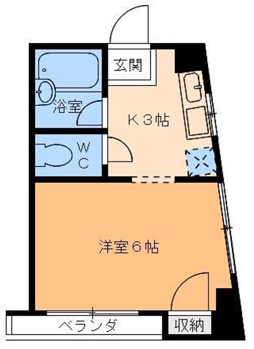 フレンドリー清水の間取り