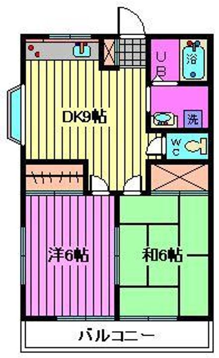 ドリームコーポの間取り