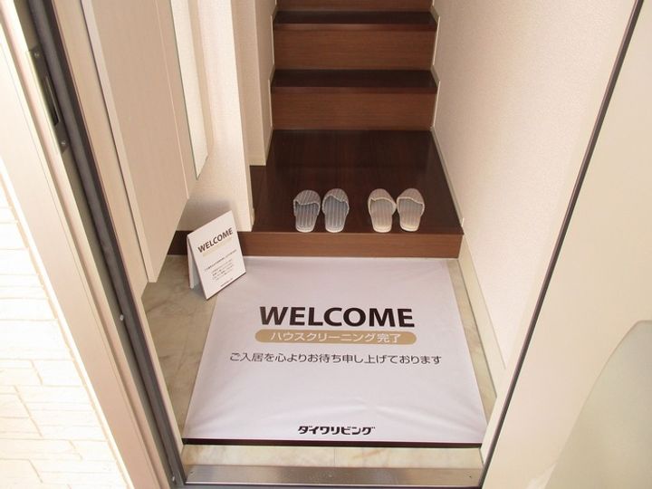 千葉県茂原市小林(アパート)の賃貸物件の玄関