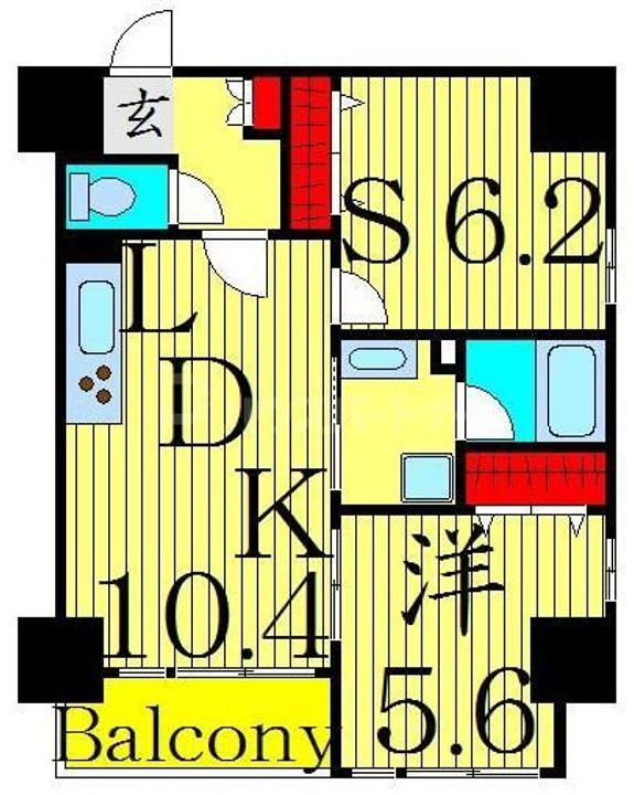 セレーノ六町の間取り