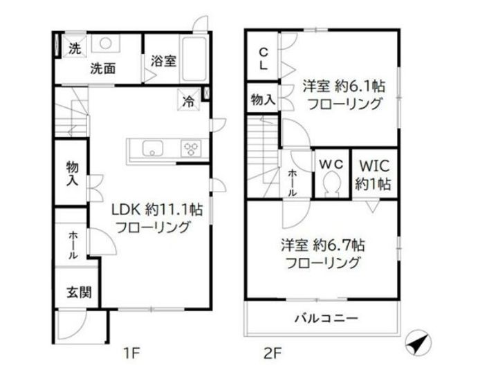 ルアナの間取り