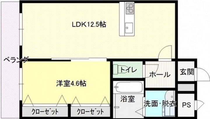 メゾン千田町の間取り