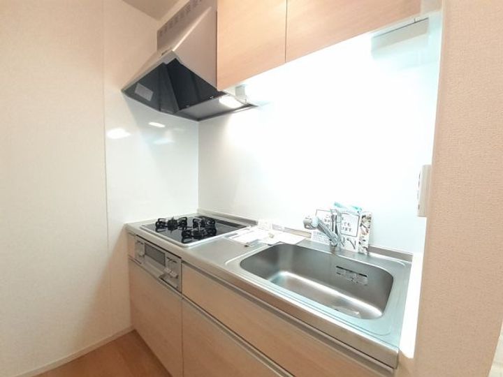 奈良県奈良市法蓮町(アパート)の賃貸物件のキッチン