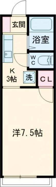 ファーストメゾン江戸橋の間取り