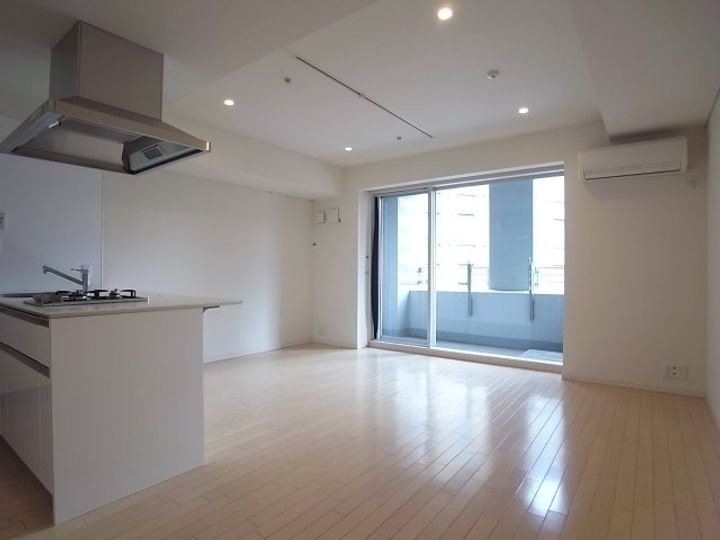 東京都港区東新橋2(マンション)の賃貸物件の居間