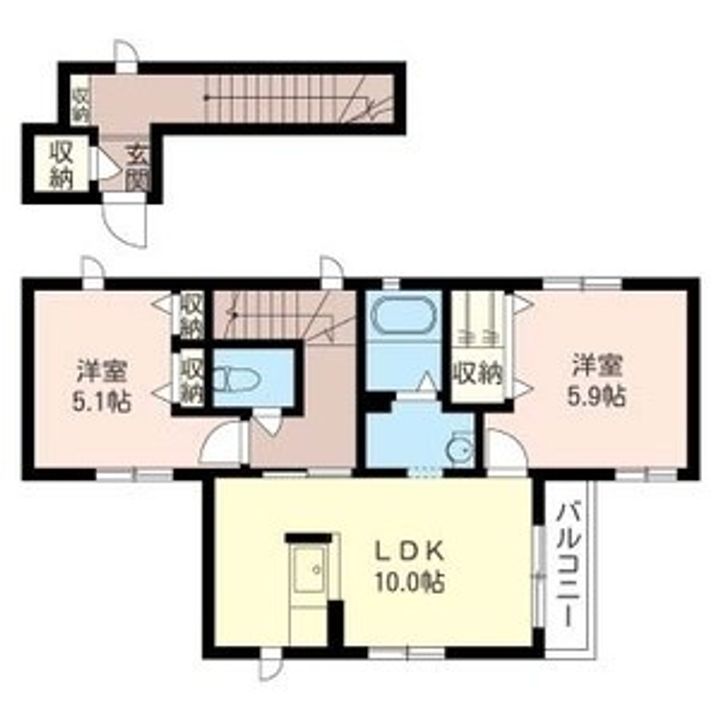 シャーメゾン湘南の間取り