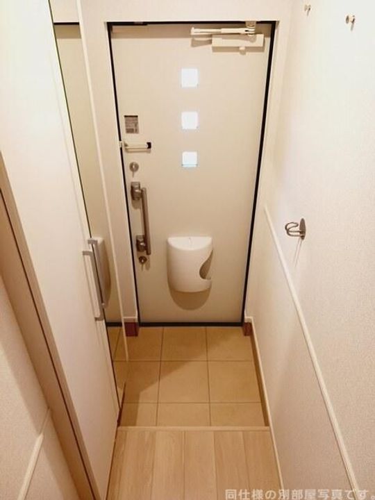 メゾン ミモザVの玄関