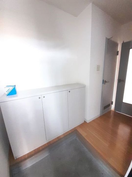 エクセルメゾン G棟の玄関