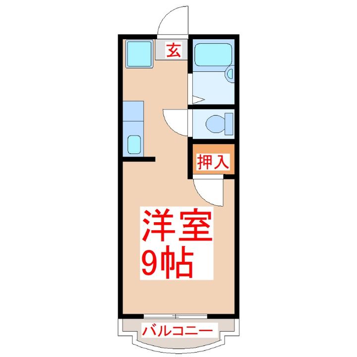Primavera USUKIの間取り