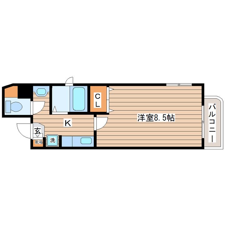 CHAYATOWN21の間取り