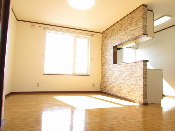 オーシャンビューの居間