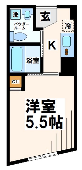 EXIA府中(エクシア)の間取り