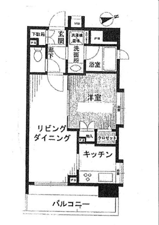 ビューネ渋谷の間取り