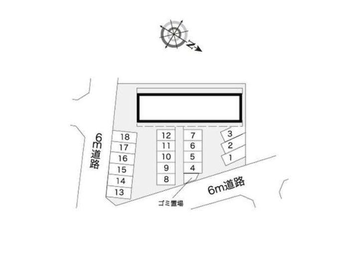 愛知県尾張旭市桜ケ丘町西(アパート)の賃貸物件の地図