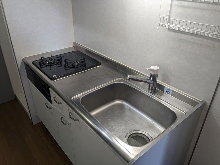 福岡県福岡市中央区渡辺通5(アパート)の賃貸物件のキッチン