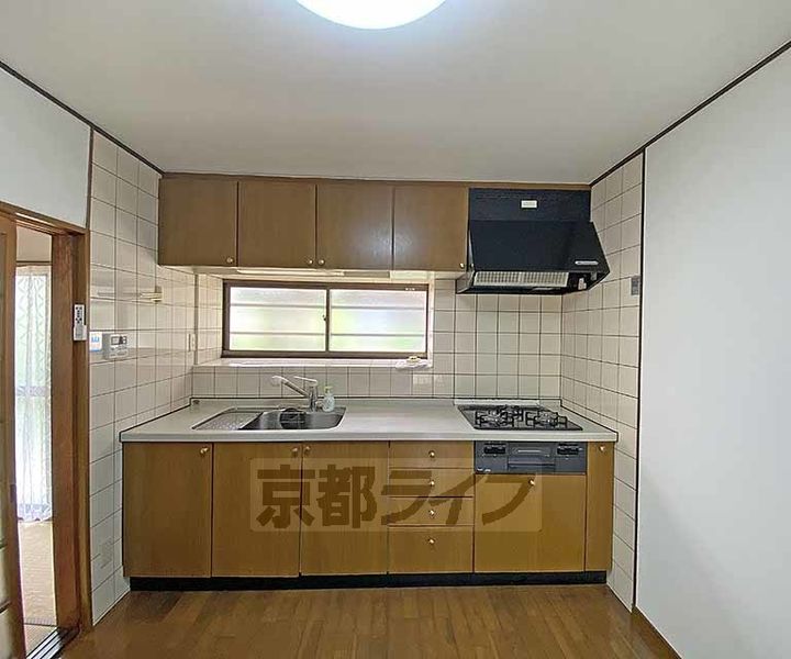 京都府京都市左京区岩倉西宮田町(一戸建)の賃貸物件のキッチン