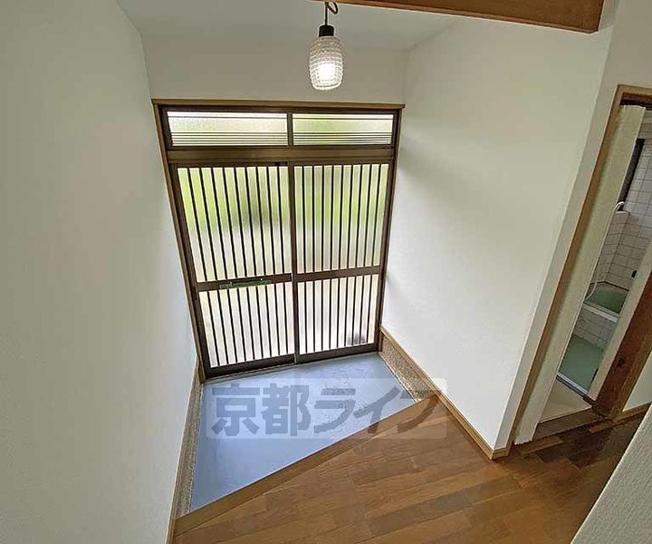 京都府京都市左京区岩倉西宮田町(一戸建)の賃貸物件の玄関