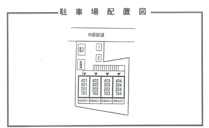 神奈川県川崎市中原区下小田中1(マンション)の賃貸物件のその他画像