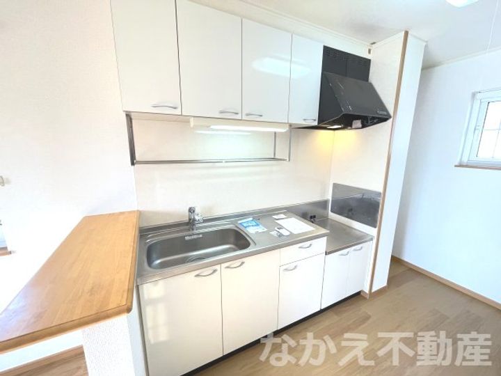 徳島県阿南市津乃峰町東分(アパート)の賃貸物件のキッチン