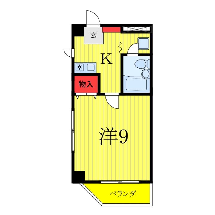 増田ビルの間取り