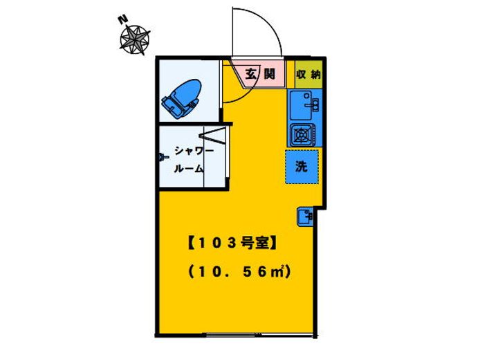 MH MAISON高田馬場の間取り